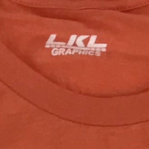 Yellow Sun Burst, Short Sleeve T-Shirt, Unisex, Heather Orange, Size XL, NEW - Picture 3 of 5